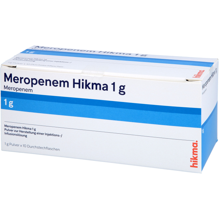 Meropenem Hikma 1 g 10st